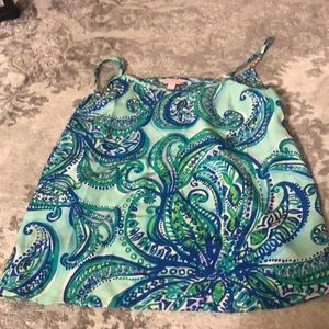 Lilly pulitzer silky cami